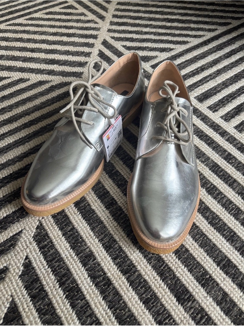 Zara Silver Oxford